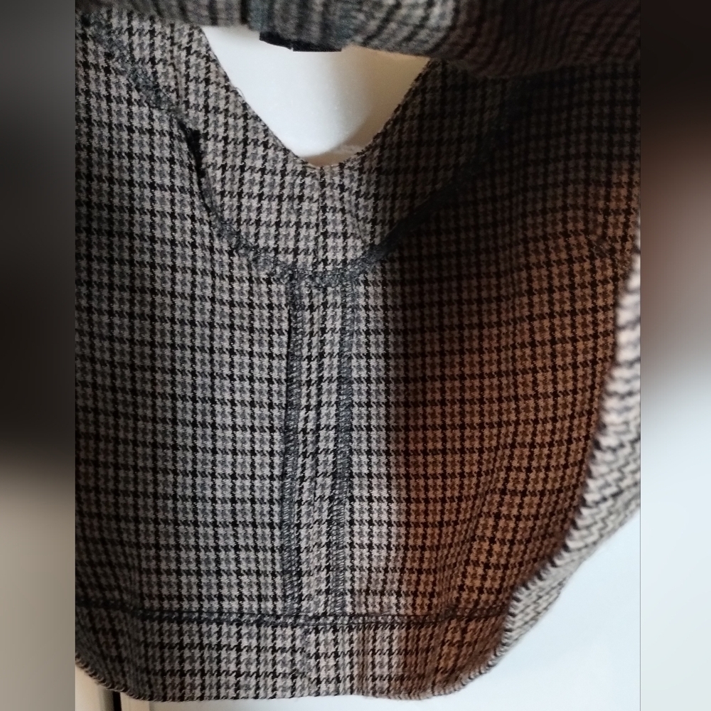 Twenty Montreal Wool Blend Cropped Vest Sz s - Picture 7 of 9